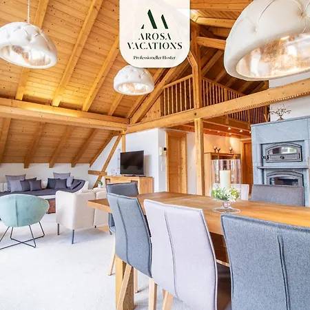 Appartement Penthouse Im Haus Padrun By Arosa Vacations Extérieur photo